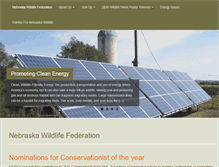 Tablet Screenshot of nebraskawildlife.org